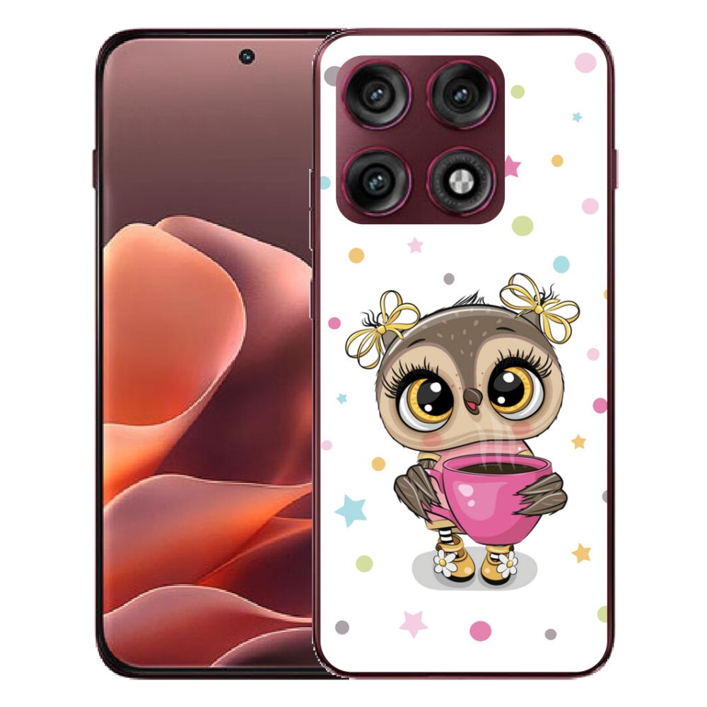 mmCase géltok a Motorola Edge 70 Pro-hoz – rajzolt bagoly