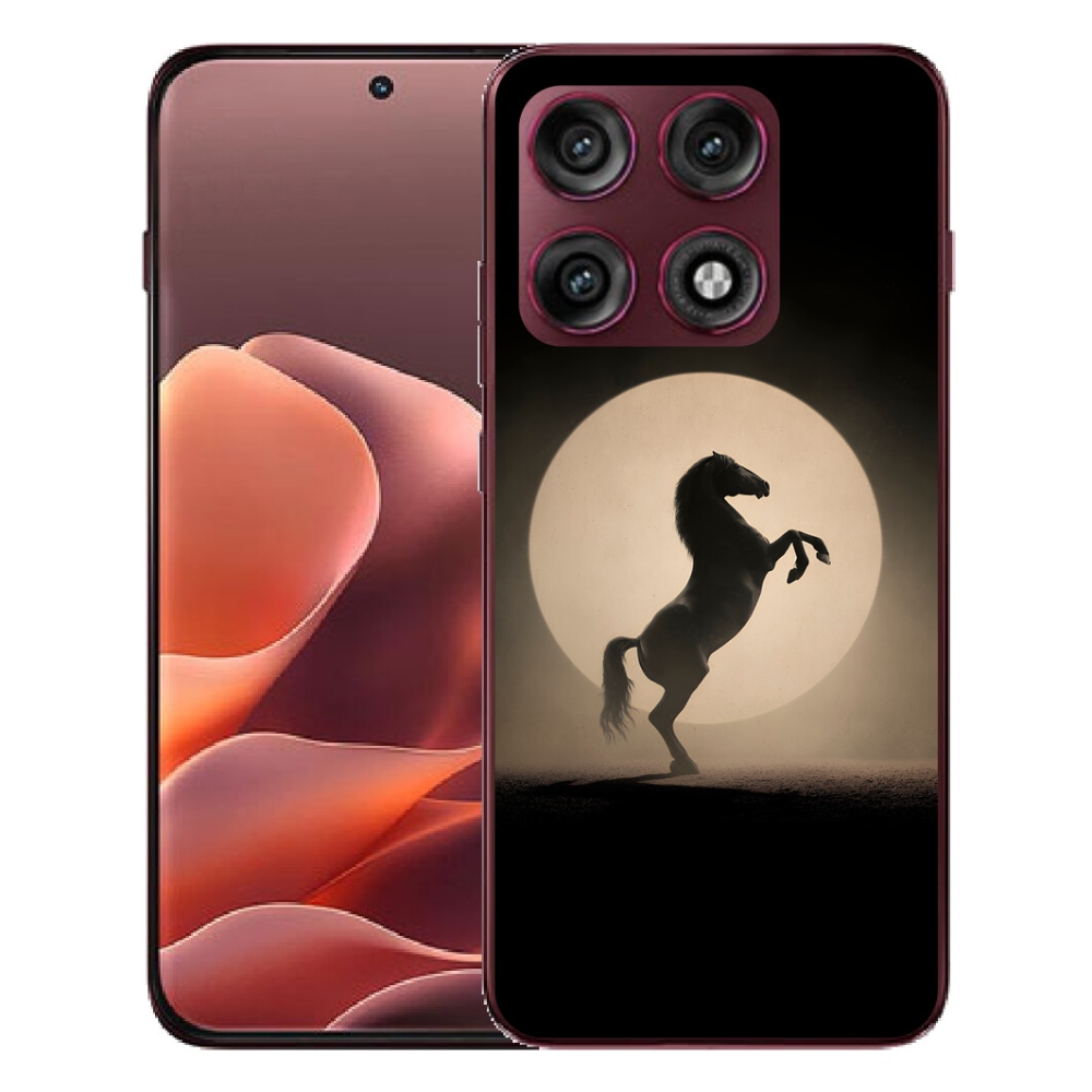 mmCase géltok a Motorola Edge 70 Pro-hoz – ló sziluettje
