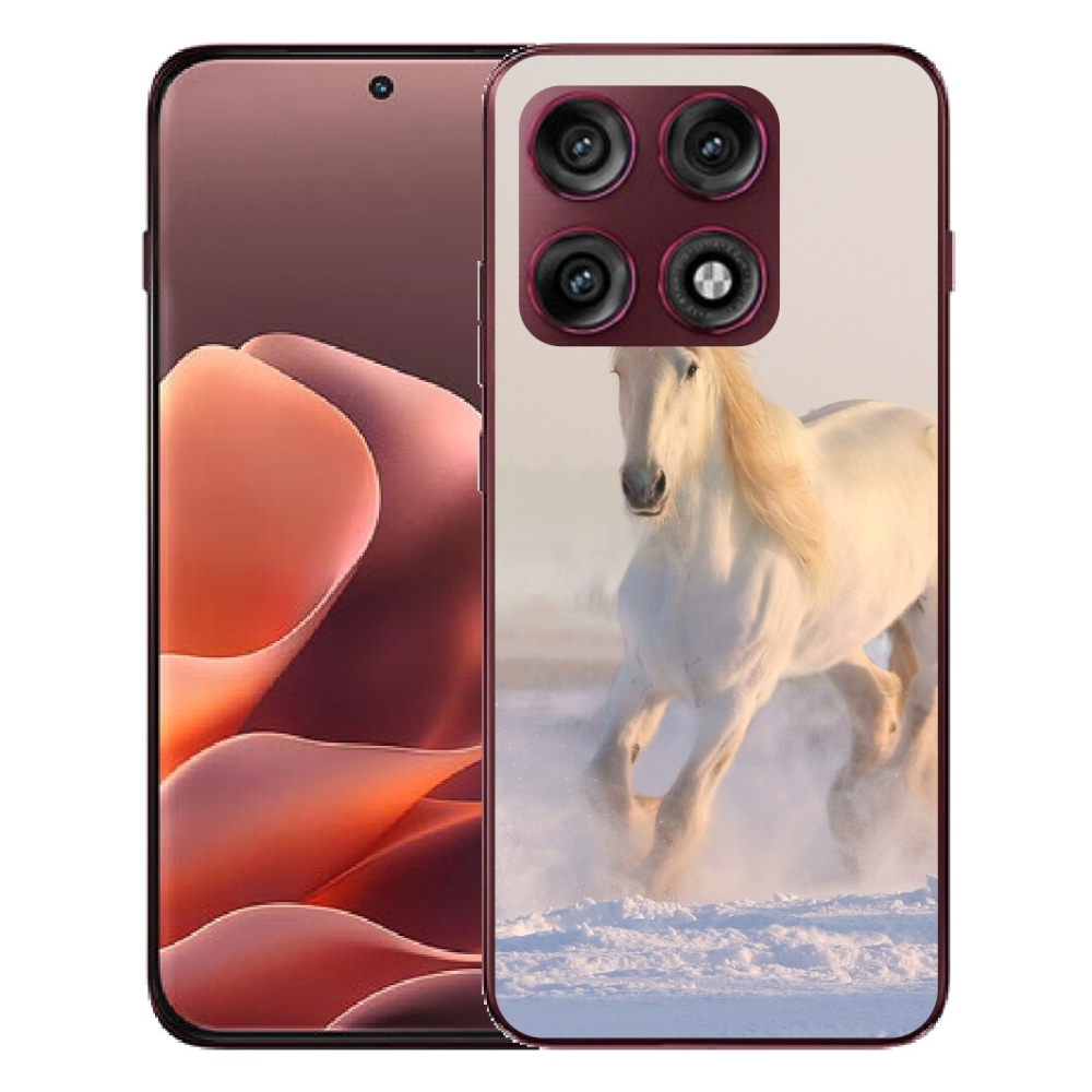 mmCase géltok a Motorola Edge 70 Pro-hoz – ló a hóban
