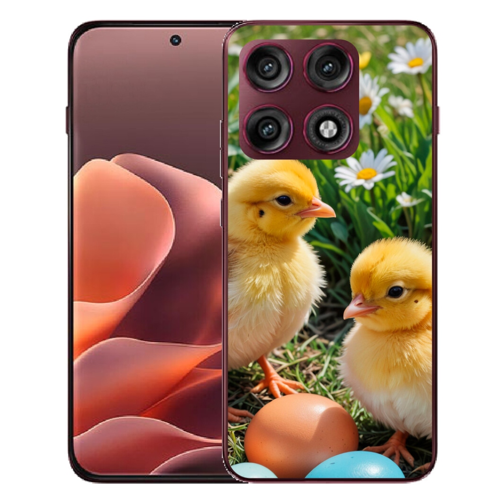 mmCase gél tok a Motorola Edge 70 Pro-hoz – csibék