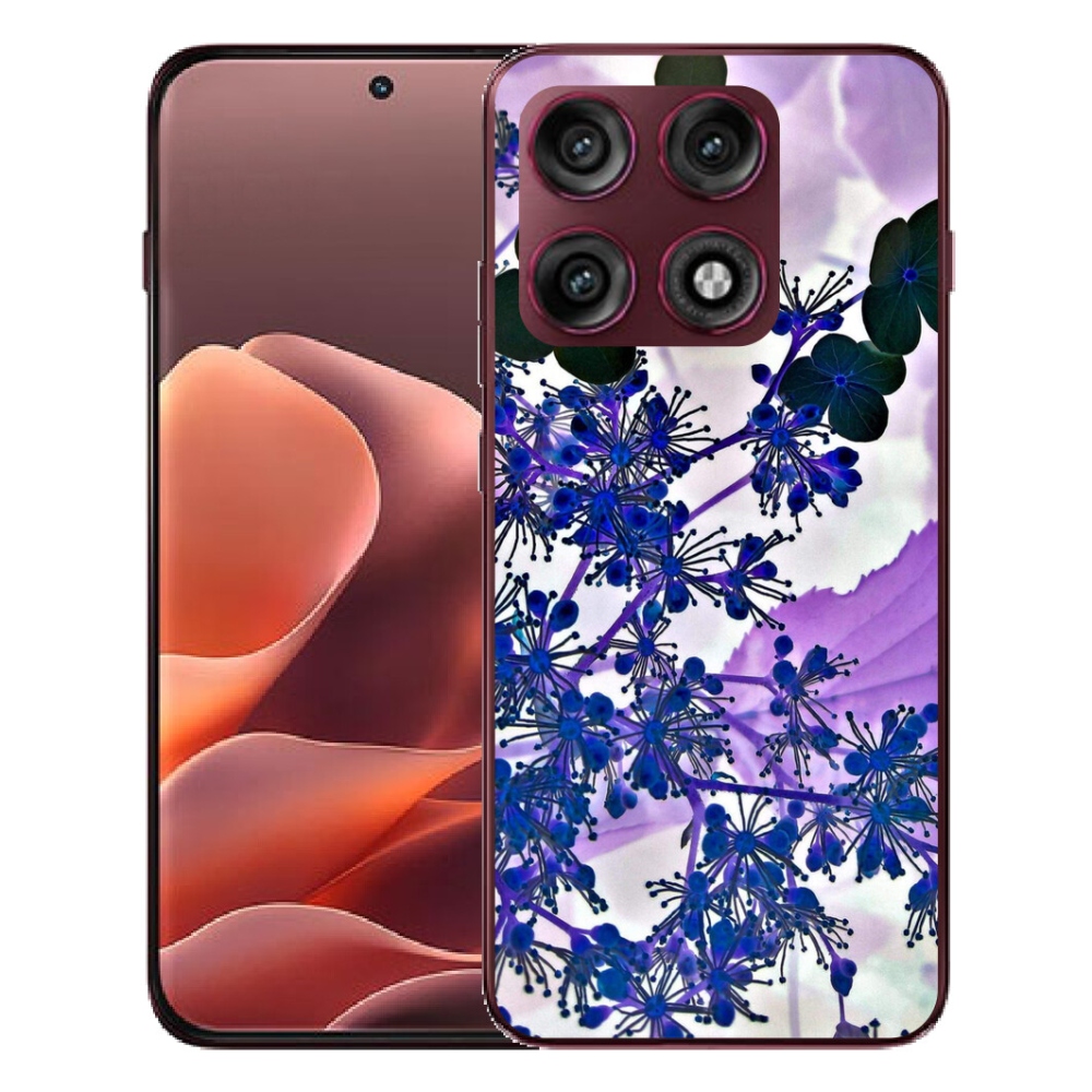 mmCase gél tok a Motorola Edge 70 Pro-hoz – hortenzia virág