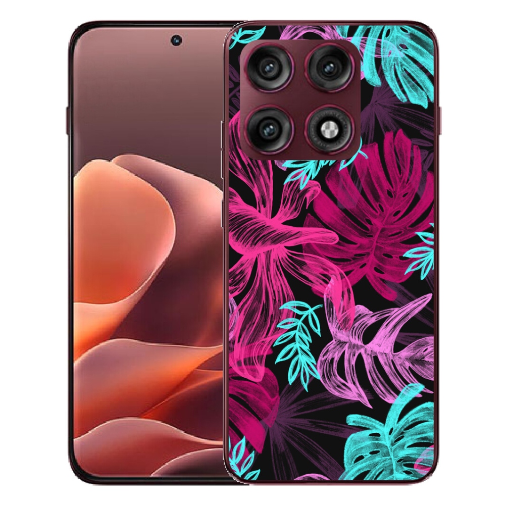 mmCase gél tok a Motorola Edge 70 Pro-hoz – virágok 1