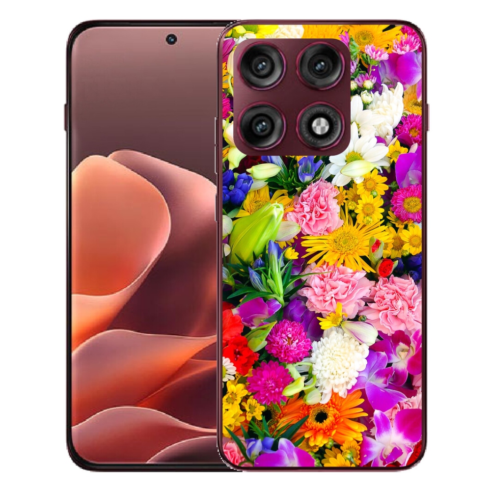 mmCase géltok a Motorola Edge 70 Pro-hoz – virágok 12