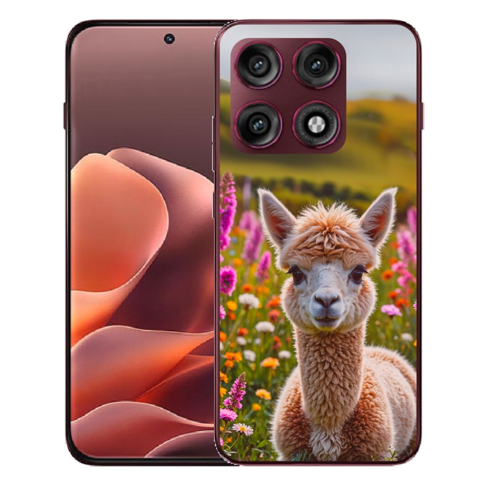 mmCase géltok a Motorola Edge 70 Pro-hoz – láma a réten