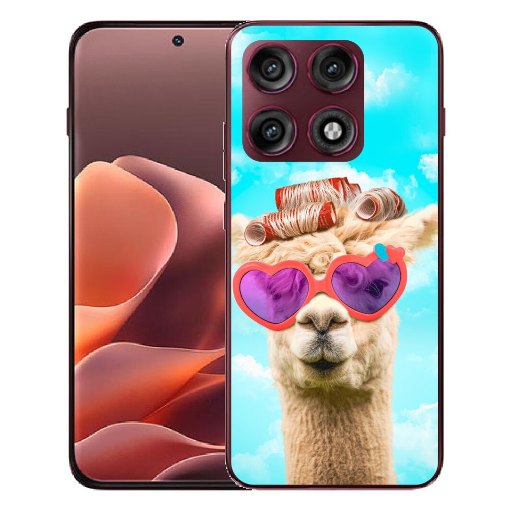 mmCase géltok a Motorola Edge 70 Pro-hoz – szemüveges láma