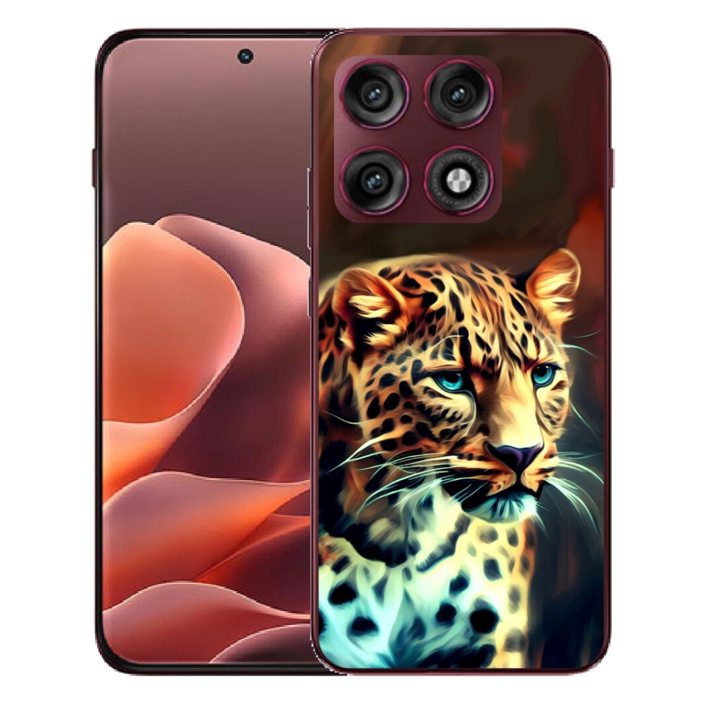 mmCase géltok a Motorola Edge 70 Pro-hoz – leopárdminta