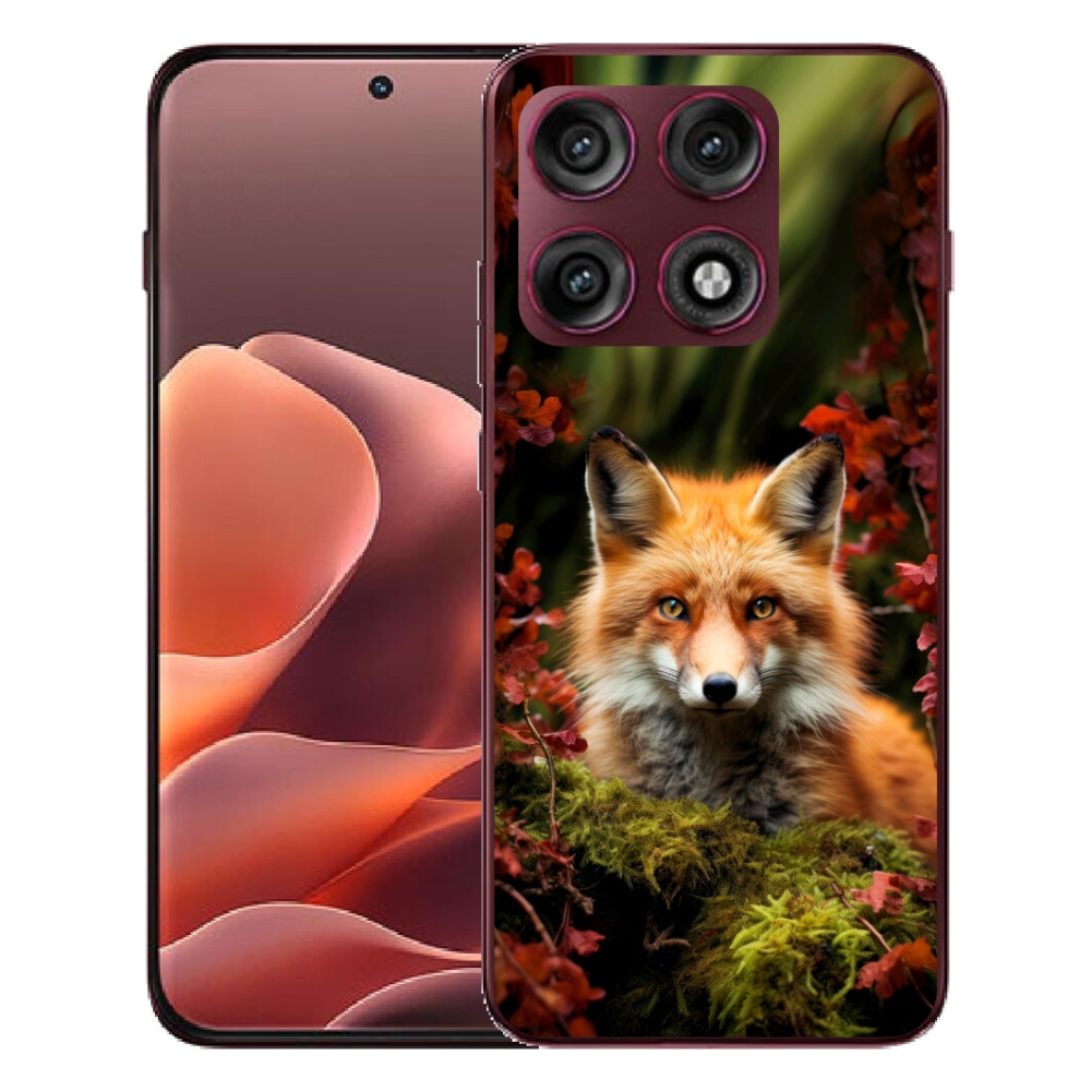 mmCase géltok a Motorola Edge 70 Pro-hoz – róka az erdőben