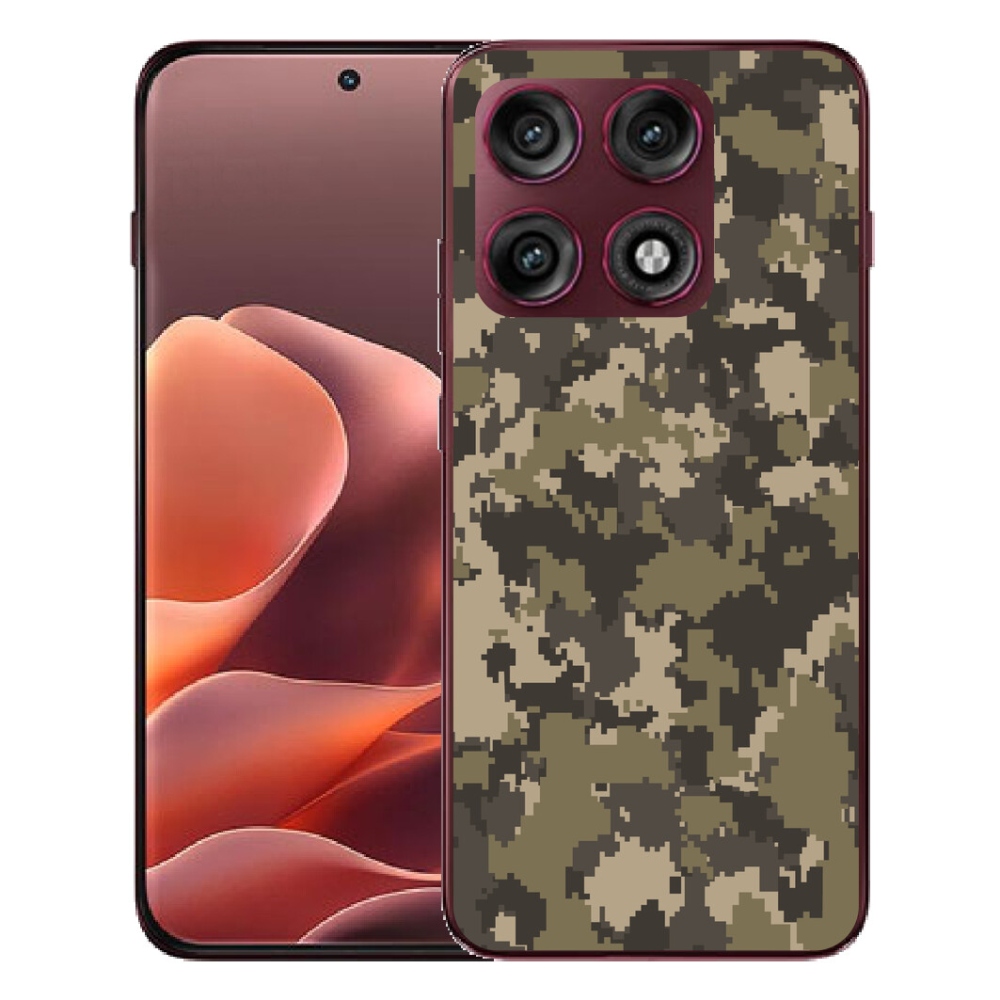 mmCase gél tok a Motorola Edge 70 Pro-hoz – kamuflázs mintás 12