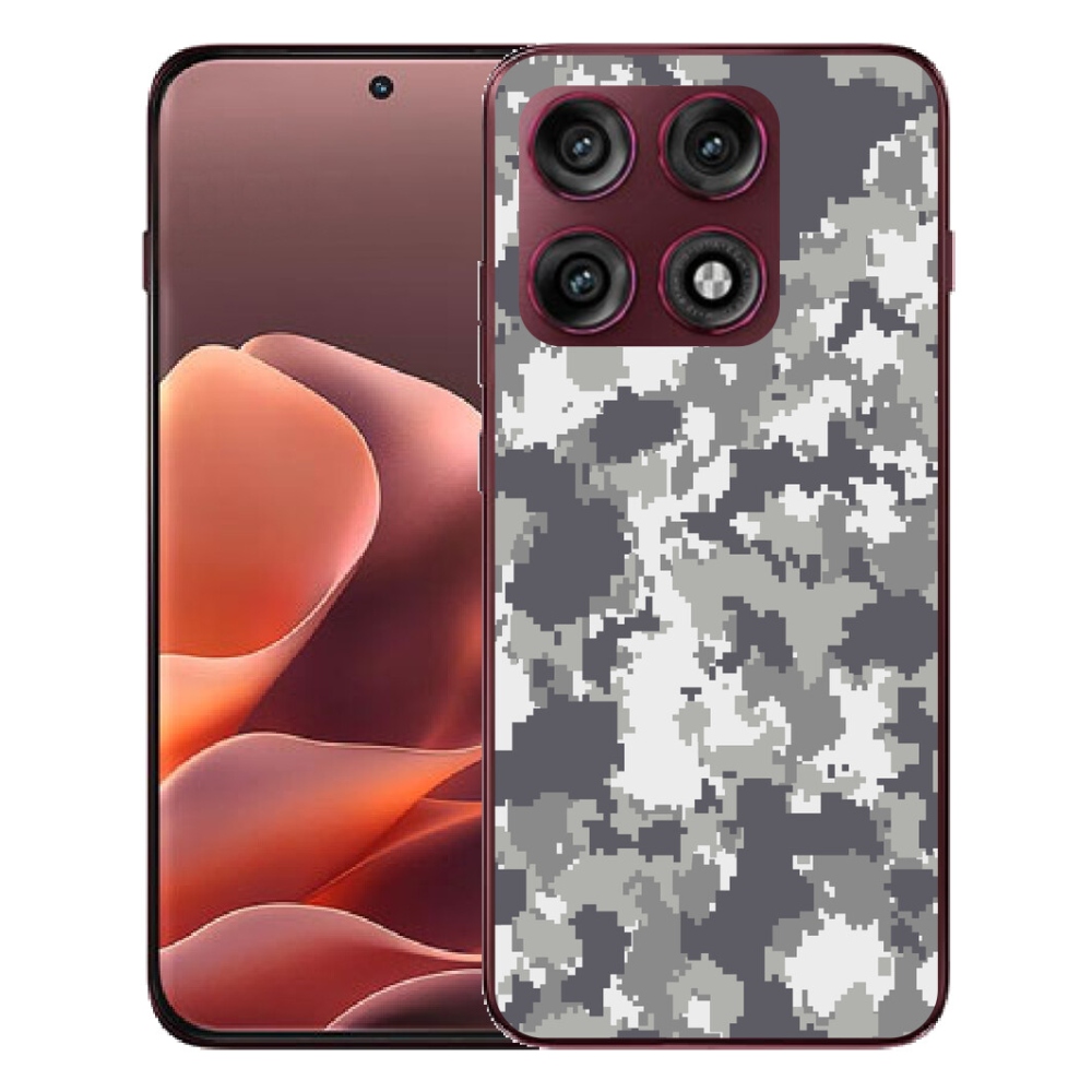 mmCase gél tok a Motorola Edge 70 Pro-hoz – kamuflázs mintázat 2
