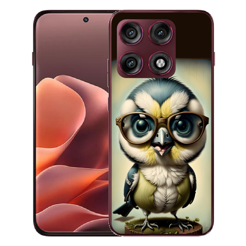 mmCase gél tok a Motorola Edge 70 Pro-hoz – szemüveges gyerek