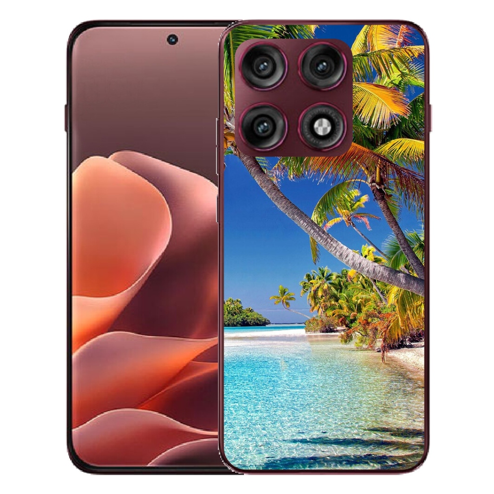 mmCase gél tok a Motorola Edge 70 Pro-hoz – tengerpart