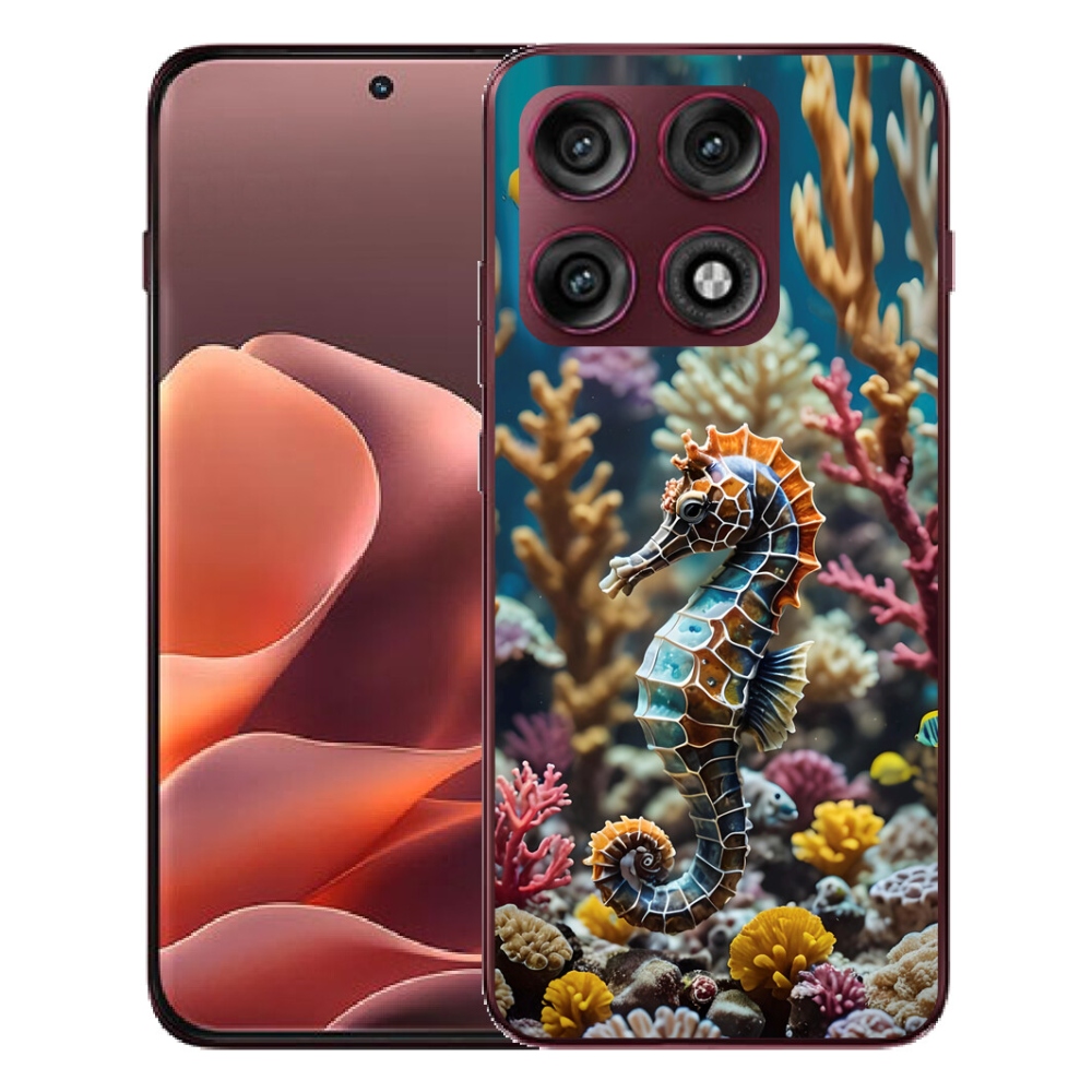 mmCase gél tok a Motorola Edge 70 Pro-hoz – tengeri csikóhal 2