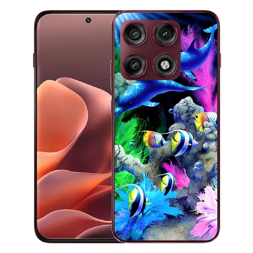mmCase géltok a Motorola Edge 70 Pro-hoz – tengeri világ