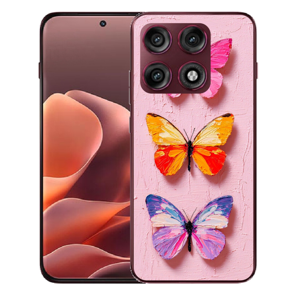 mmCase géltok a Motorola Edge 70 Pro-hoz – pillangós trió