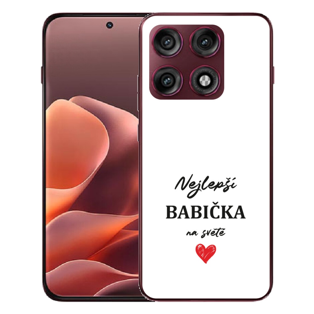 mmCase géltok a Motorola Edge 70 Pro-hoz – a legjobb nagymama 1 fehér háttérrel