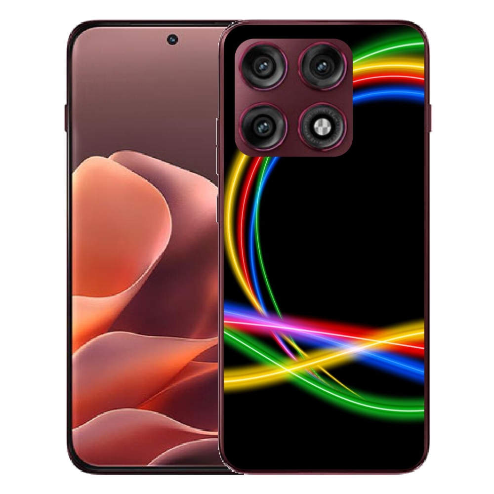 mmCase gélhuzat a Motorola Edge 70 Pro-hoz – neonkörök