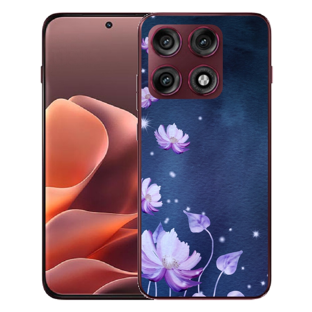 mmCase géltok a Motorola Edge 70 Pro-hoz – hulló virágok