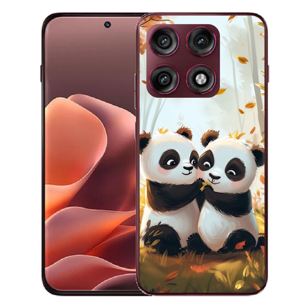 mmCase gélhuzat a Motorola Edge 70 Pro-hoz – pandák