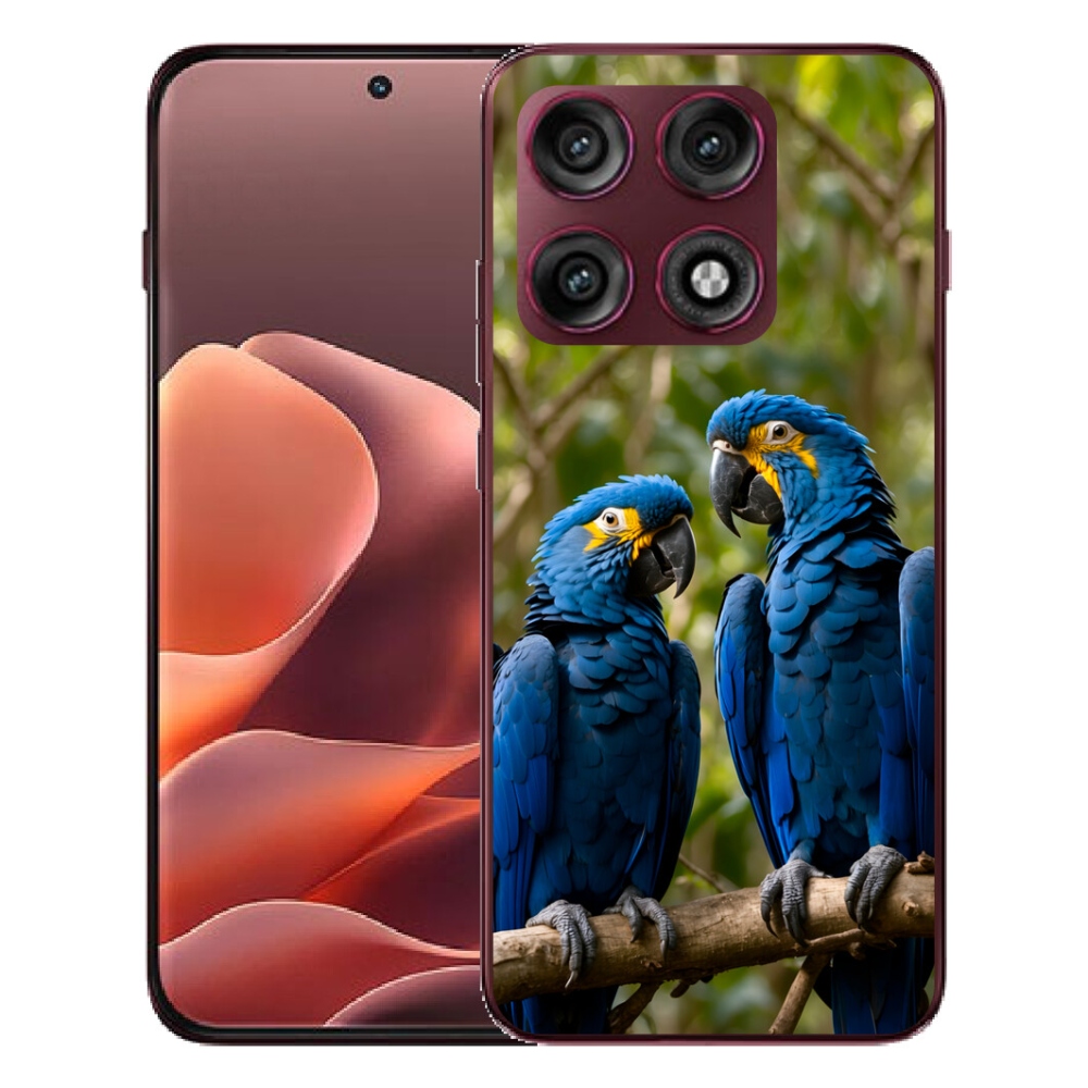 mmCase géltok a Motorola Edge 70 Pro-hoz – papagáj-duó