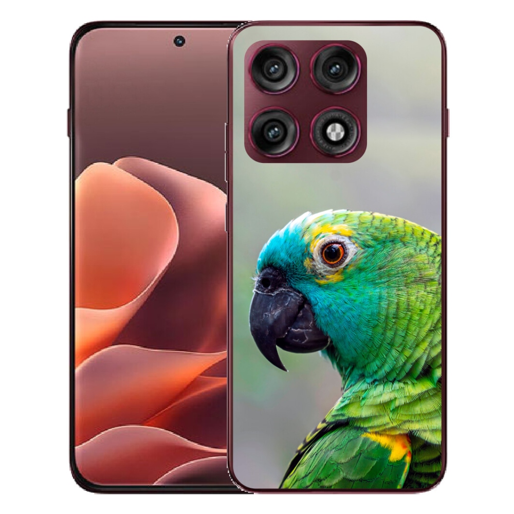 mmCase géltok a Motorola Edge 70 Pro-hoz – amazonasi papagáj