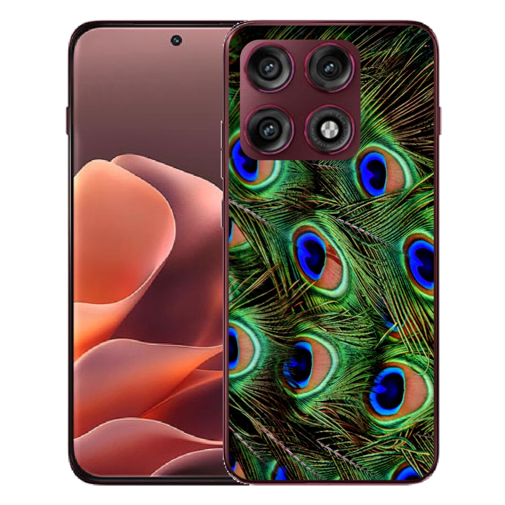 mmCase géltok a Motorola Edge 70 Pro-hoz – pávatoll