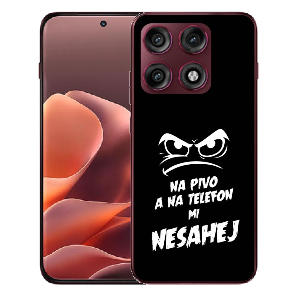 mmCase géltok a Motorola Edge 70 Pro-hoz – sörös motívum 2, fekete háttérrel