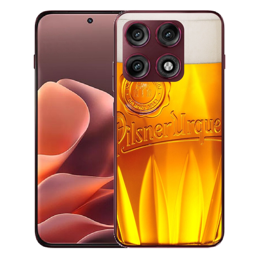 mmCase géltok a Motorola Edge 70 Pro-hoz – sörszínű