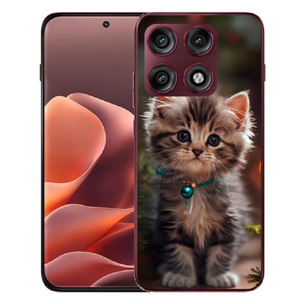 mmCase gél tok a Motorola Edge 70 Pro-hoz – aranyos cica 11