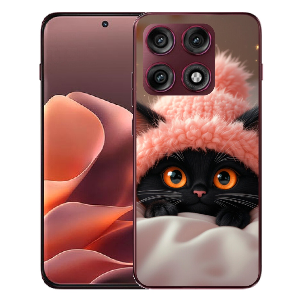 mmCase gél tok a Motorola Edge 70 Pro-hoz – aranyos cica 7