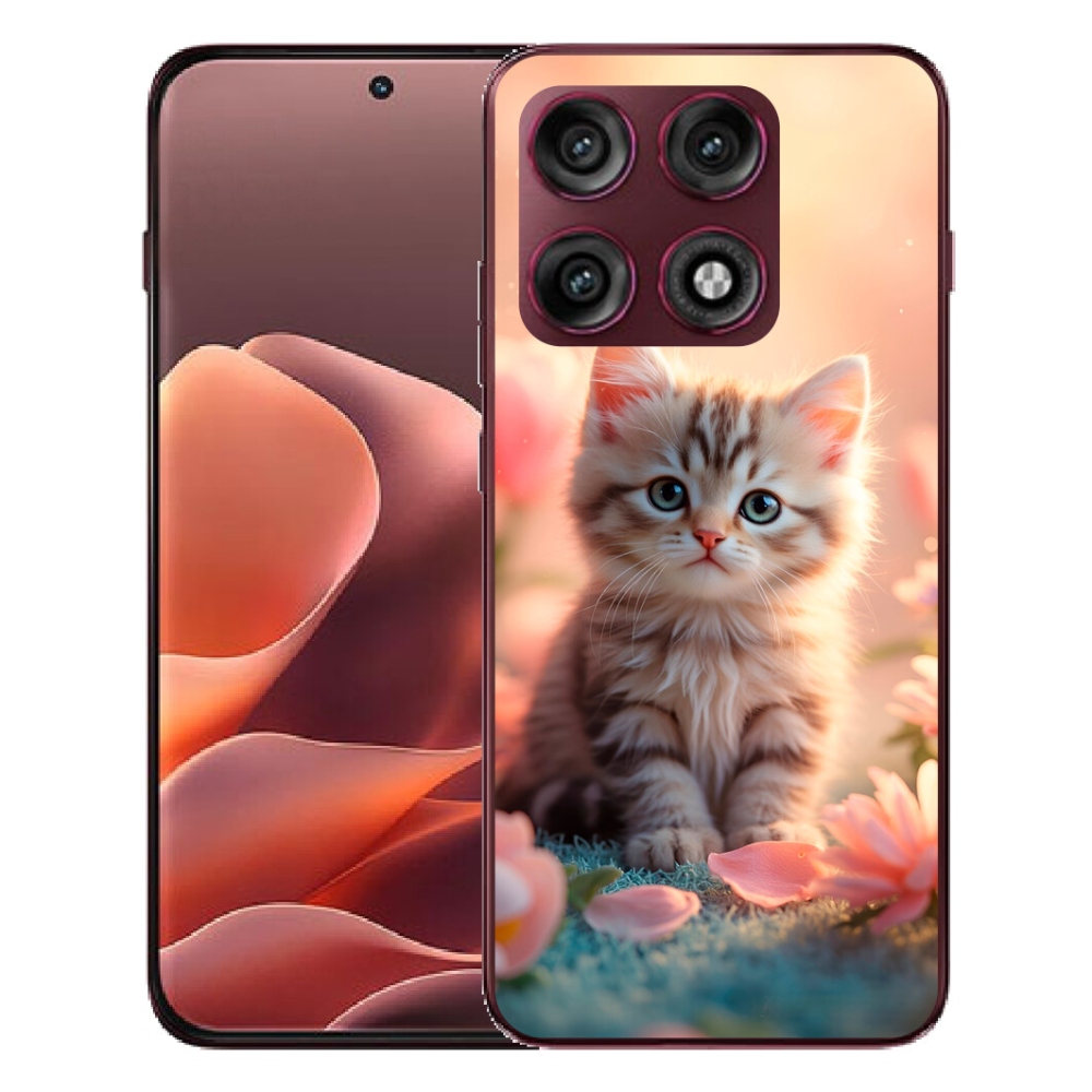 mmCase gél tok a Motorola Edge 70 Pro-hoz – aranyos cica 8