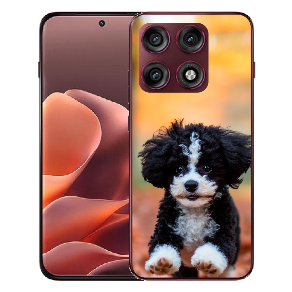 mmCase gél tok a Motorola Edge 70 Pro-hoz – aranyos kiskutya 2
