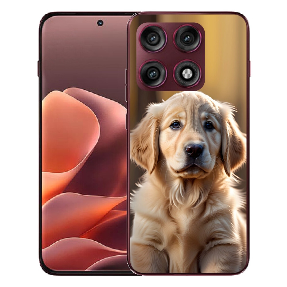 mmCase géltok a Motorola Edge 70 Pro-hoz – aranyos arany retriever