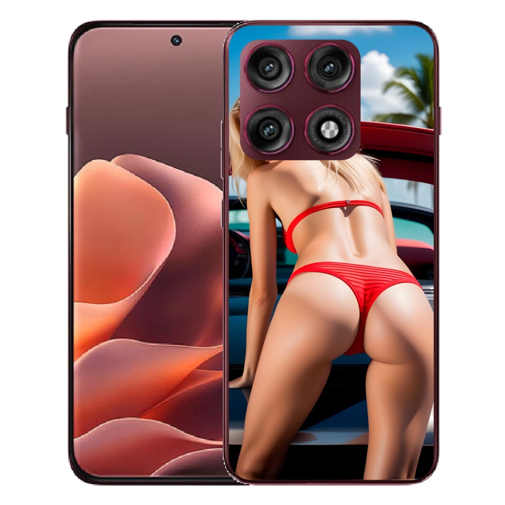 mmCase gélhuzat a Motorola Edge 70 Pro-hoz – szexi nő 2