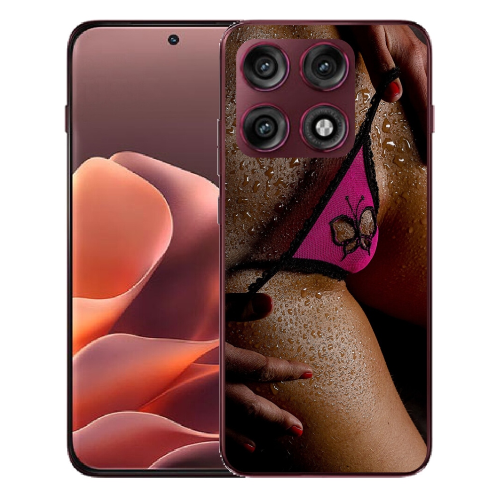 mmCase gélhuzat a Motorola Edge 70 Pro-hoz – szexi nő