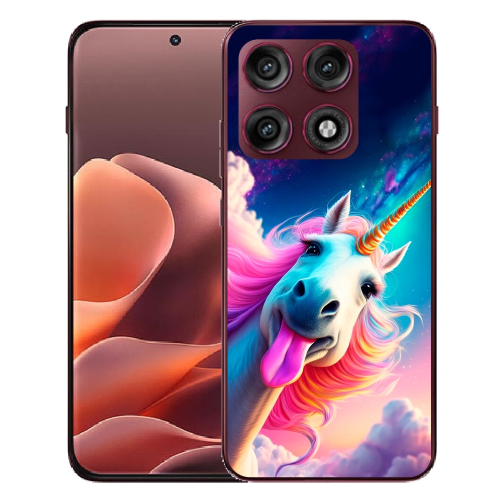 mmCase gélhuzat a Motorola Edge 70 Pro-hoz – őrült egyszarvú