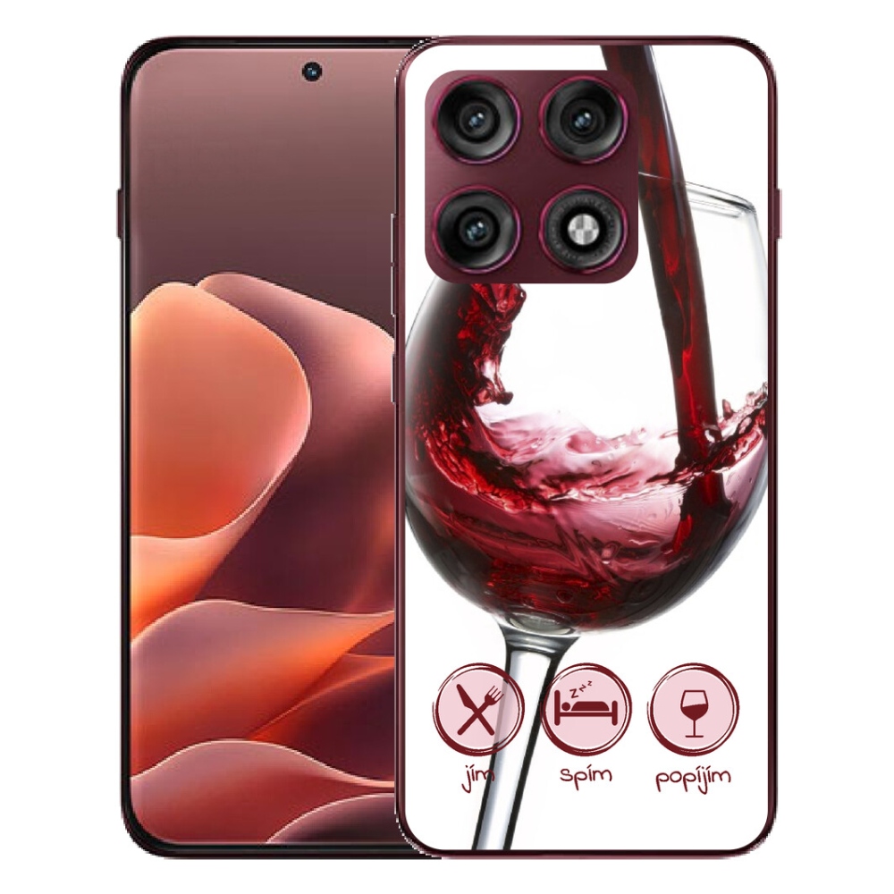 mmCase géltok a Motorola Edge 70 Pro-hoz – vörösboros pohár