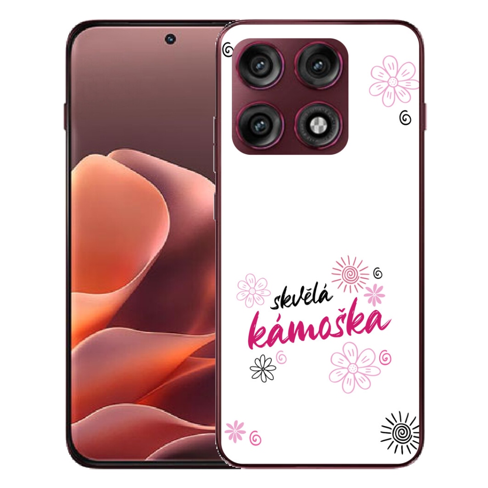 mmCase géltok a Motorola Edge 70 Pro-hoz – remek kiegészítő a fehér háttérhez