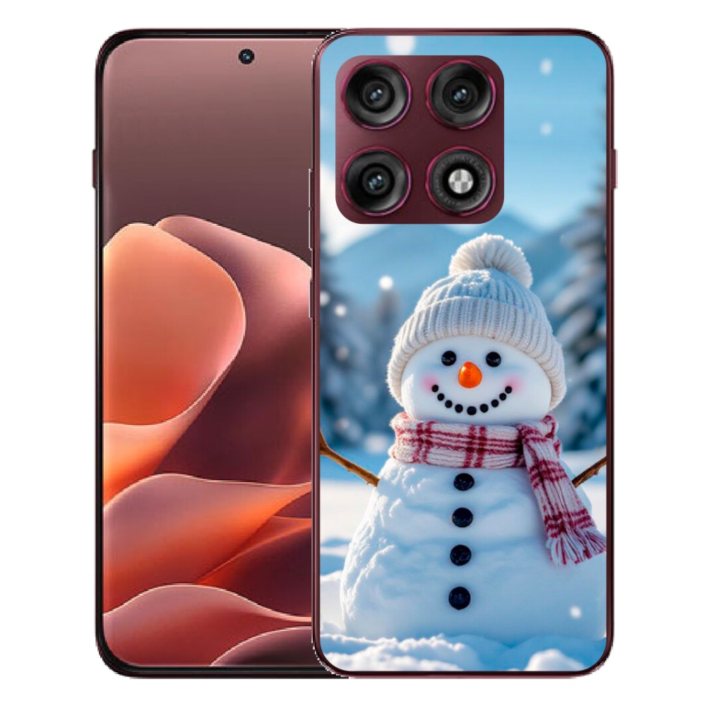 mmCase géltok a Motorola Edge 70 Pro-hoz – hóember 3