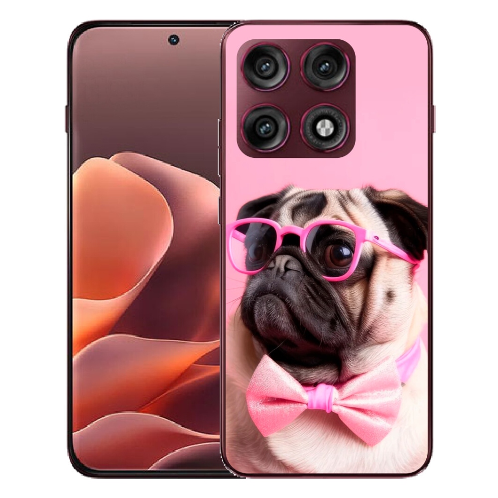 mmCase gél tok a Motorola Edge 70 Pro-hoz – stílusos mopsz