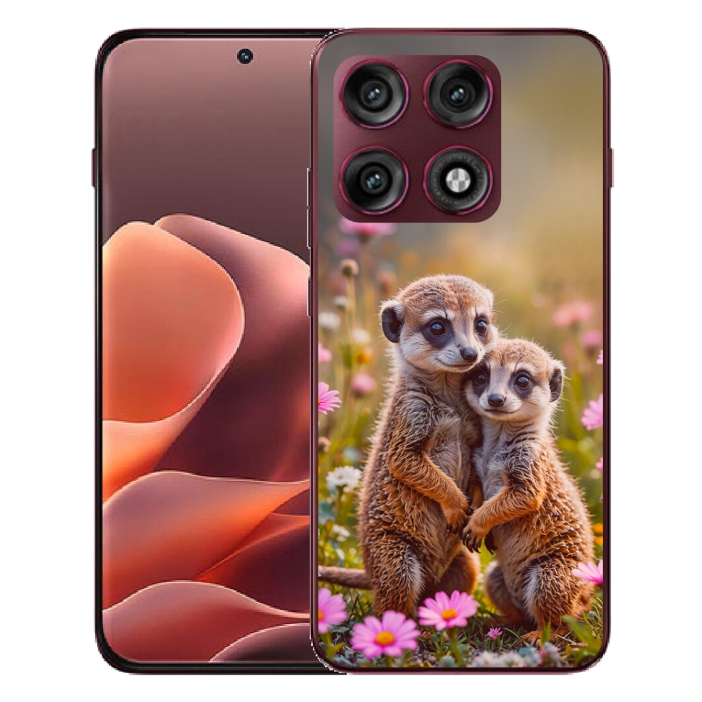 mmCase gélhuzat a Motorola Edge 70 Pro-hoz – szurikáta-duó