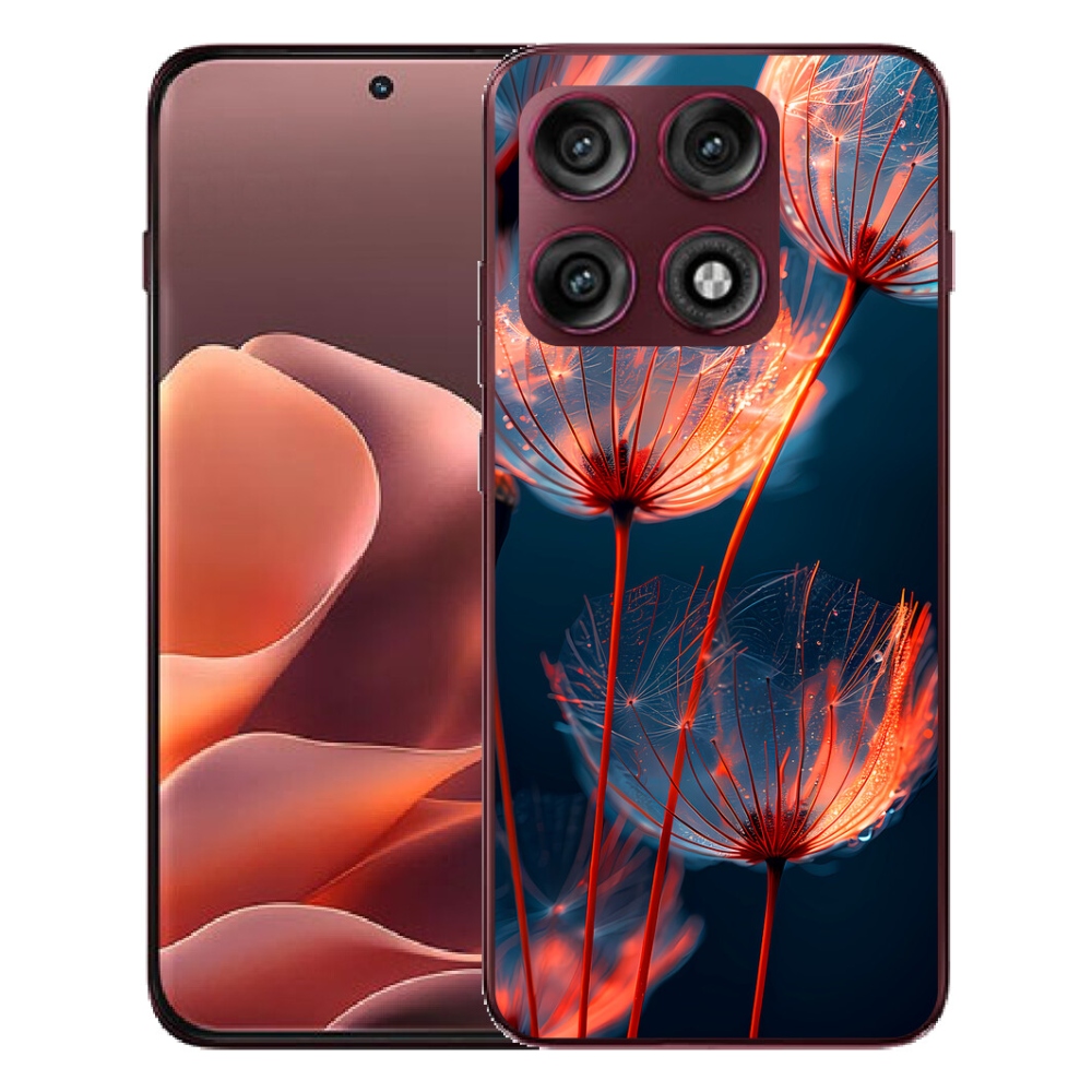 mmCase gél tok a Motorola Edge 70 Pro-hoz – fénylő szőrszálak
