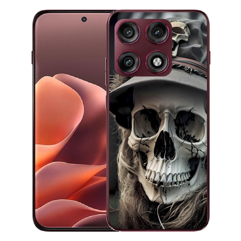 mmCase géltok a Motorola Edge 70 Pro-hoz – sötét koponya