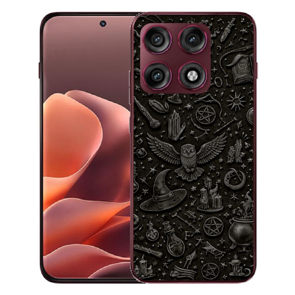 mmCase gélhuzat a Motorola Edge 70 Pro-hoz – sötét varázslatos világ