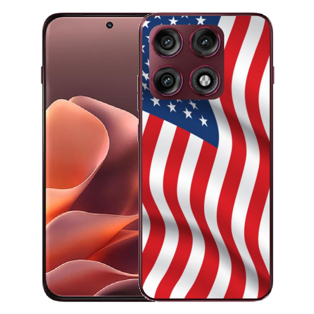 mmCase géltok a Motorola Edge 70 Pro-hoz – amerikai zászló