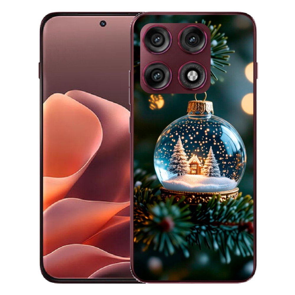 mmCase géltok a Motorola Edge 70 Pro-hoz – karácsonyi gömb 2