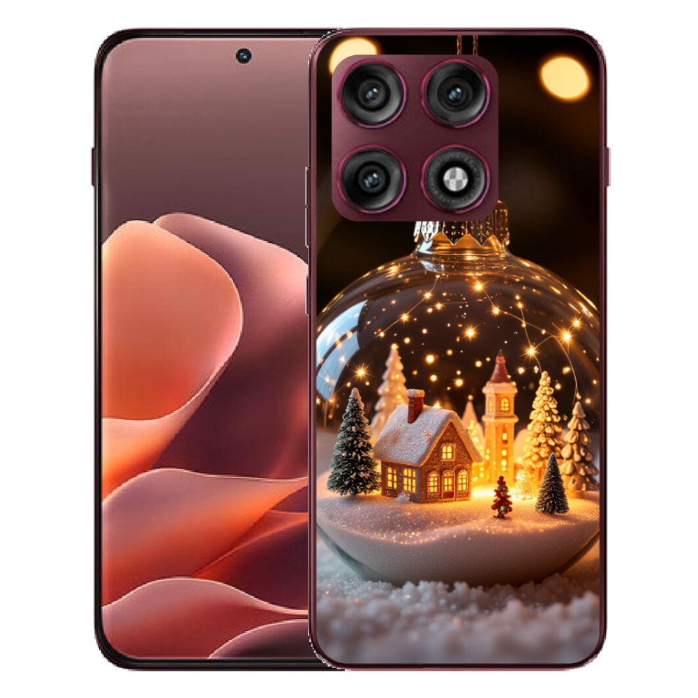 mmCase géltok a Motorola Edge 70 Pro-hoz – karácsonyi gömb 3