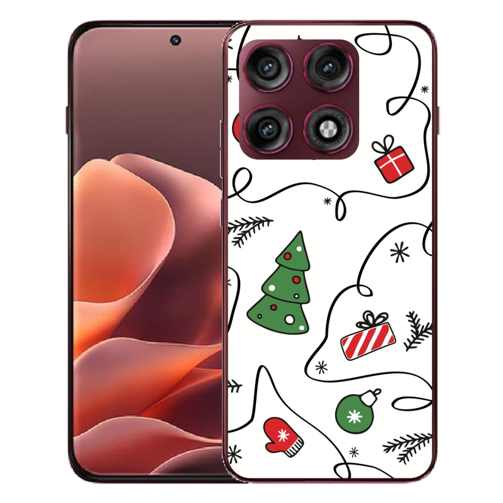 mmCase géltok a Motorola Edge 70 Pro-hoz – karácsonyi motívumokkal