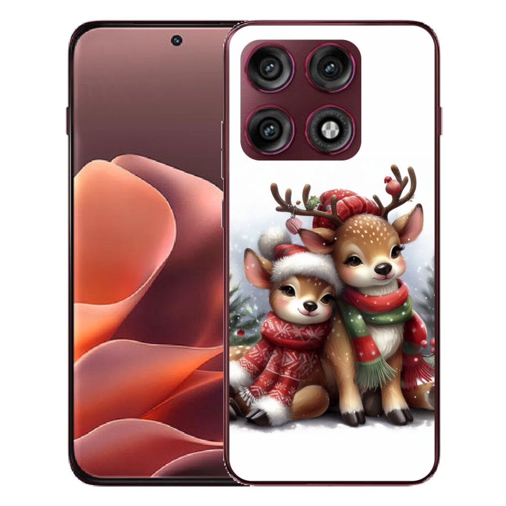 mmCase géltok a Motorola Edge 70 Pro-hoz – karácsonyi rénszarvasok