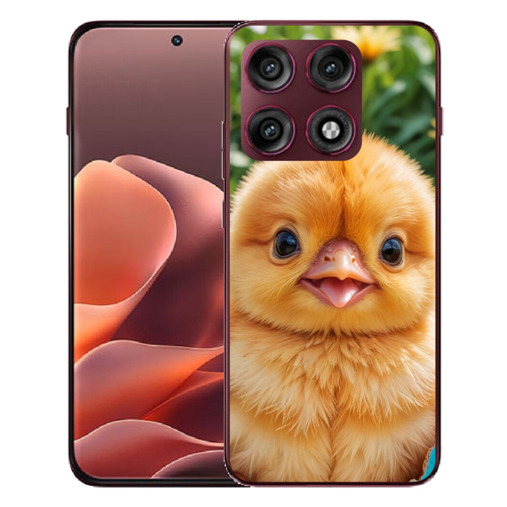 mmCase gél tok a Motorola Edge 70 Pro-hoz – vidám csibecske