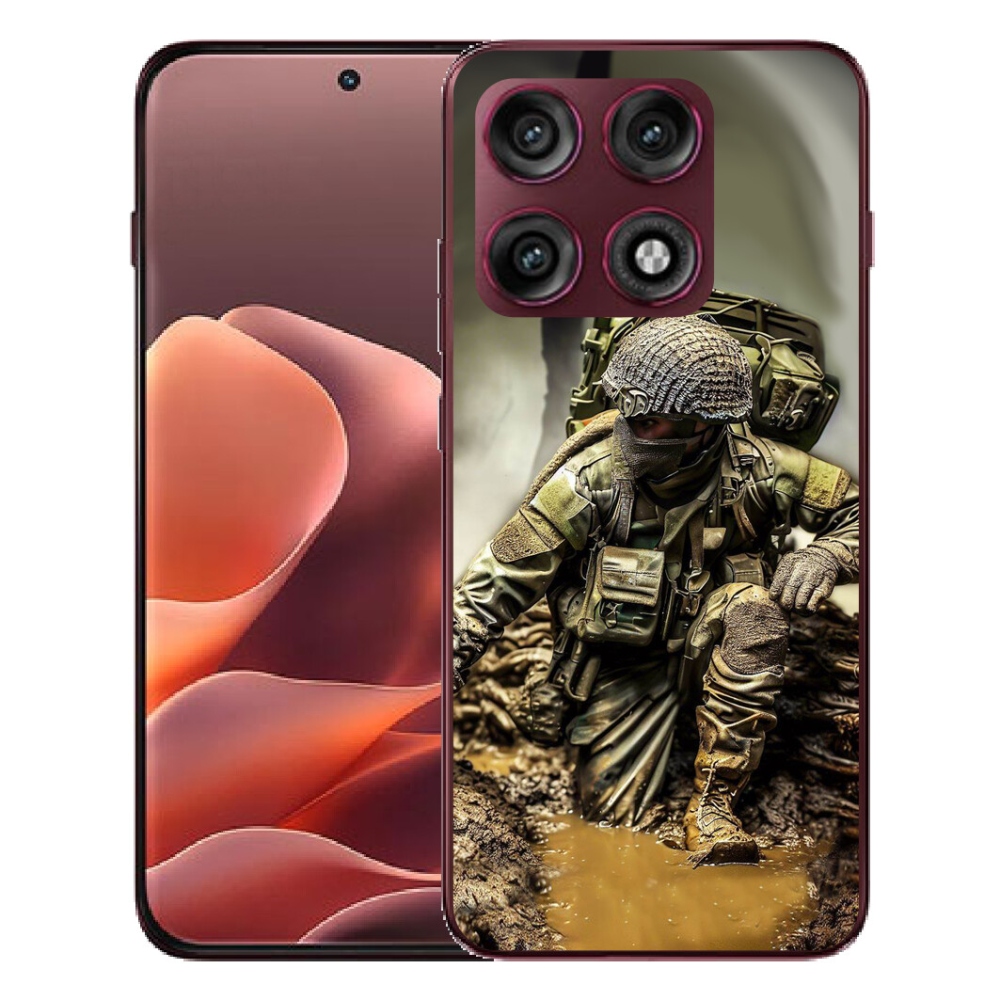 mmCase gélhuzat a Motorola Edge 70 Pro-hoz – katona